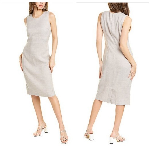 J. McLaughlin Dresses Jmclaughlin Xandra Linen Blend Sheath Shift